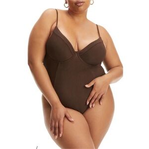 Good American Good Compression Show Up One-Piece Swimsuit SIZE 6/2x